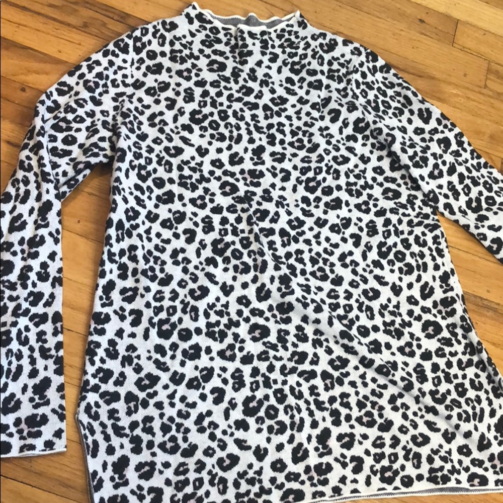 Loft leopard sweater